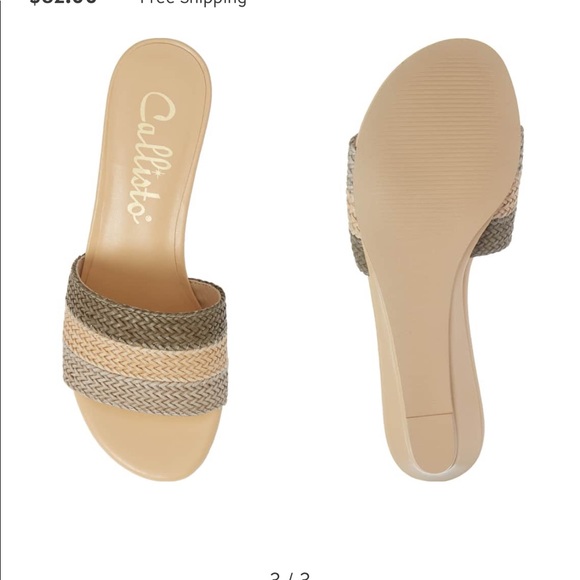 NEW Callisto Emmet Slide Sandal - Picture 5 of 6